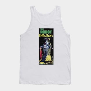 Aurora Vintage The Robot Model Kit Box Art Tank Top